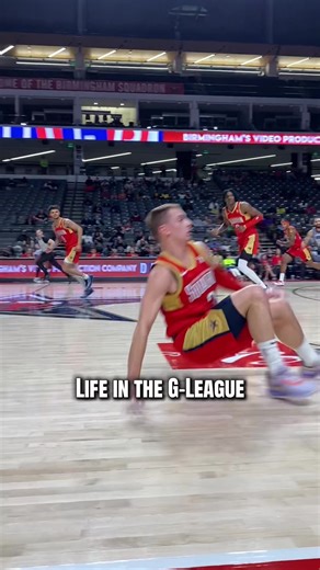 Life of an Birmingham Squadron player isn’t easy. 52 game season. Chasing the NBA dream. Get to a game this January. #SquadUp