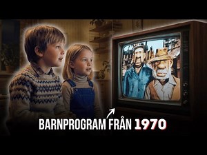 Svenska Barnprogram från 70-talet som ALLA minns