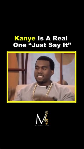 Kanye Is A Real One “Just Say It” #moneondabeat #motivation #success #kanyewest #musician #musica