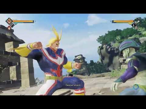 JUMP FORCE ALL MIGTH VS ENEMY