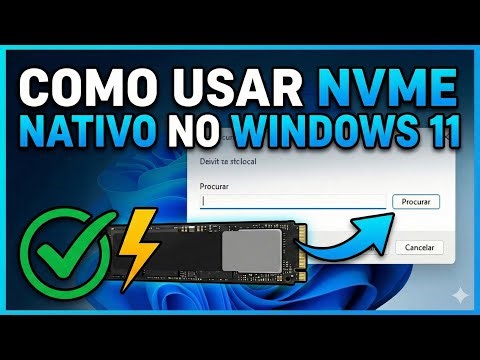 Ative o seu SSD NVME de forma NATIVA no WINDOWS 11!