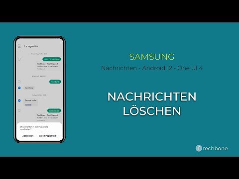 Nachrichten löschen - Samsung [Android 12 - One UI 4]
