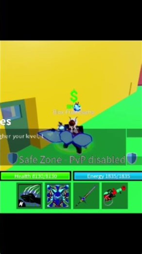 3/100 roll in Blox fruit in Permanent 💀kitsune #roblox