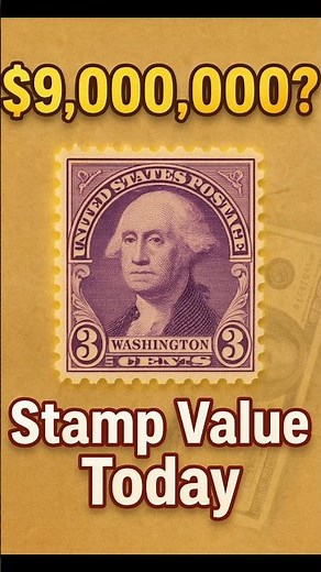 Rare 3 Cent George Washington Stamp Value Today | #rarestamps #stampcollecting #stampsoldworlduk