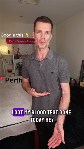 I got my blood test done! #massage #perth #bodywork