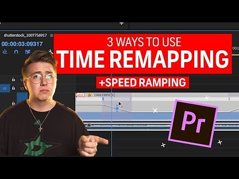 3 Quick Ways to Use Time Remapping (SPEED RAMPING) | Video Editing tutorials