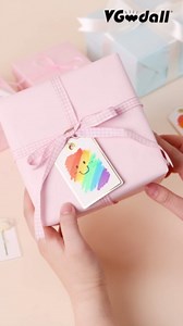 VGOODALL 100PCS Gift Tags with String Attached, 2 x 3 Inches Paper Tags with String Hanging Label for Party Wedding Birthday Baby Shower