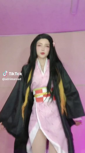 Cosplay de Nezuko - Nezuko Edits and Dance | Adrimarced