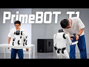 Real-Life Transformer Robot That Follows You & Films Like a Pro Cameraman! 😱 PrimeBOT T1