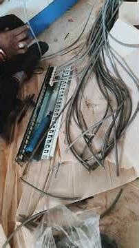 New sarver rack installation#networking #electrician