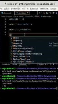 RESPUESTA: print(f":{variable}") vs print(":", variable) en PYTHON 🐍 ¿Cuál usar?