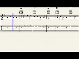 Can Can - Easy Guitar Sheet Music with Tabs & Chords