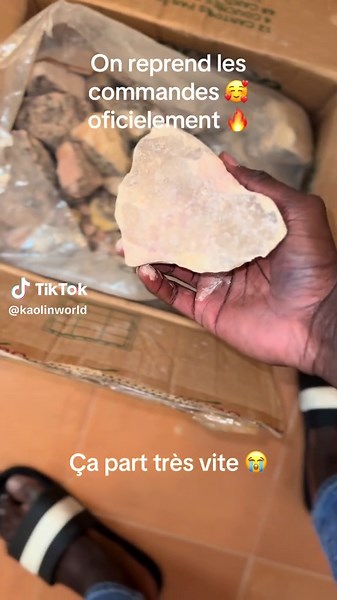 Le kaolin est à nouveau lá 🥰 #kaolin #kalaba #clay #chalk #nsu