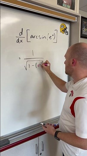 Derivative inverse trigonometric function with the chain rule#maths #apcalc #apcalculus #derivative