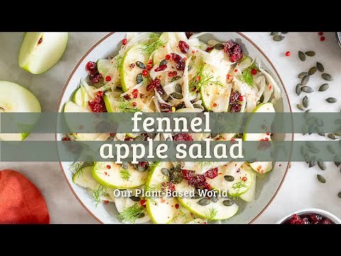 Fennel Apple Salad: A Symphony of Lemony Zest & Crunch