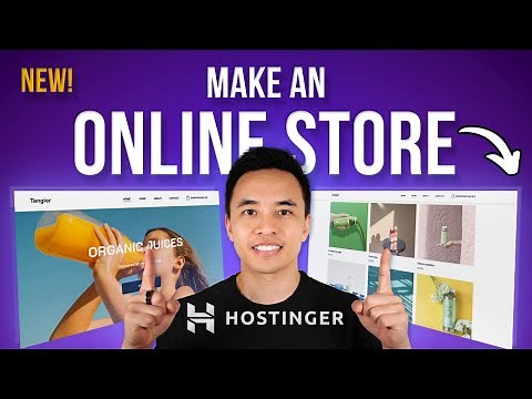 How to Make an Online Store in Hostinger - eCommerce Tutorial