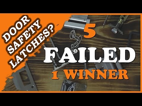 Home Security: Tested BEST Door Latches 2023 (6 FAILED)