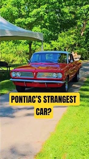 1963 Pontiac Tempest — The Weird Car That Led to the GTO #shorts #pontiactempest #iconiccars