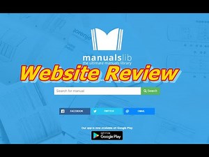 manualslib Product Manual Website Review
