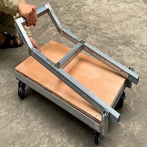 5K views · 120 reactions | Craftsmen's Secrets: Building a Smart Folding Tool Cart. #craftsman #foldingtable | Ideas Project Craft | Facebook