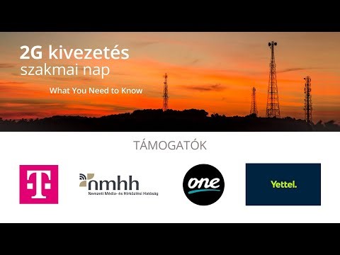 HTE 2G kivezetés szakmai nap