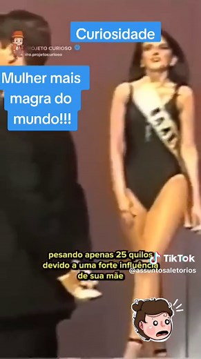 A mulher mais magra do mundo: Vallery Levittin