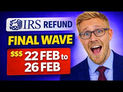 IRS Tax Refund Final Wave 22 Feb to 26 Feb || IRS Refund Update Today || Tax Refund Delayed || 846