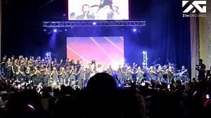 Jah Prayzah performing Chikomo with ZimPraise @ The Jesus Revolution Season 13 HICC | Zimgrounds TV