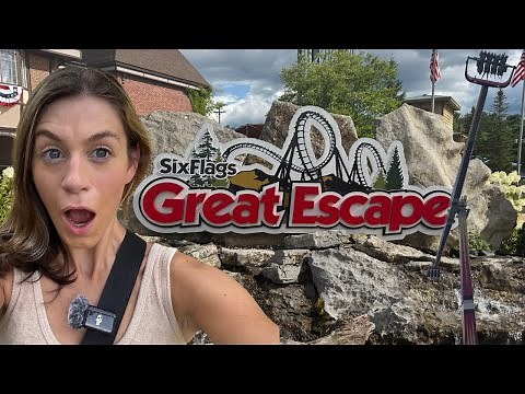 Six Flags Great Escape 2025 | Most Unique Six Flags Park