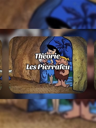 Une théorie troublante sur Les Pierrafeu #cartoon #anime #lespierrafeu #theorie #france