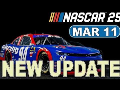 NASCAR 25 UPDATE March 11 Patch Fixes Multiplayer Crash! What Changed?