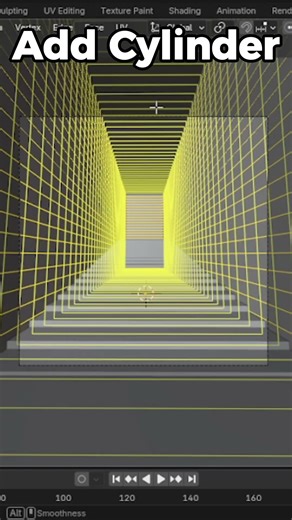 Building Another Staircase Poolroom In Blender (Timelapse) #shorts #blender #poolrooms