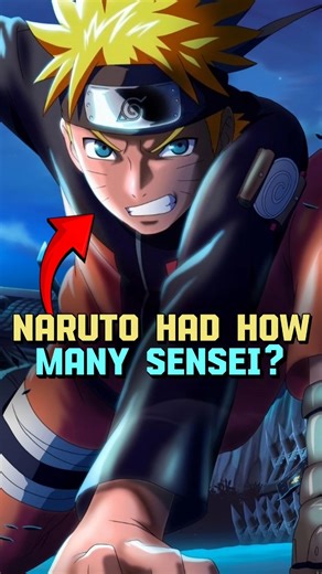 All of Naruto’s Sensei and What They Taught Him #naruto #shorts