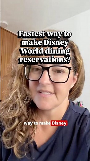 🏰🍽️ What's the fastest way to make Disney World dining reservations?