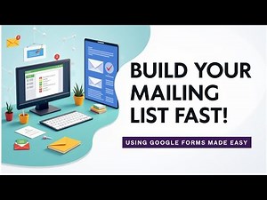 How to Build a Mailing List with Google Forms Made Easy