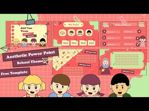 Aesthetic Powerpoint#22|Back to School Themed|Free Template|Eka Sari