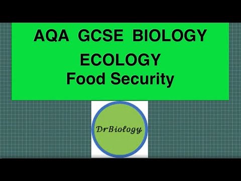 Food Security (GCSE Biology Only)