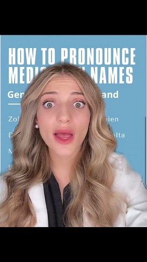 Pharmaceutical Medication Names Pronunciation for Pharmacy Students