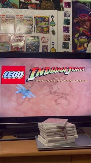 LEGO INDIANA JONES THE ORIGINAL ADVENTURES Wii GAME MAIN MENU