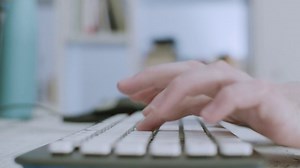 Typing on computer keyboard - Free Stock Video Footage | Coverr