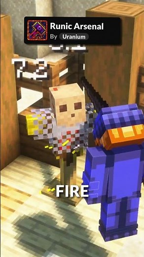 this mods adds so many weapons to Minecraft!