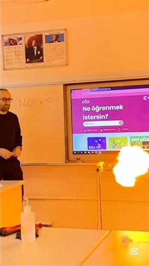 HİDROJEN GAZININ ŞİDDETLİ PATLAMASI 💥 #shorts #edit #explosion #experiment #science #deney