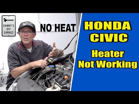 How to Fix your Cars Heater | Honda Civic no Heat or Heater Blowing Cold Air