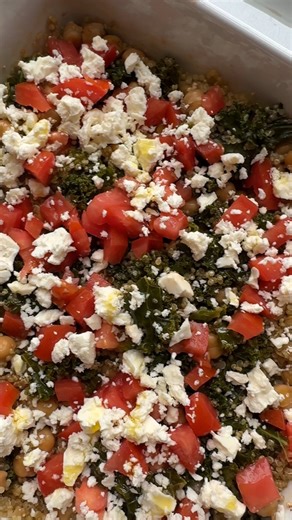 2.3K views · 19 reactions | Need an easy dump & bake recipe? This Mediterranean Quinoa Bake is so delicious and flavorful, you’ll be surprised at how easy it is! Everything cooks together in one dish for a veggie-packed meal that only takes a few minutes to prepare. Comment "recipe" and I'll send it to you! https://iheartvegetables.com/mediterranean-quinoa-bake/ | I Heart Vegetables | Facebook