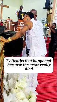 CELETv Deaths that happenedbecause the actor reallydied