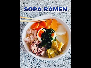 Cómo hacer sopa Ramen casero fit