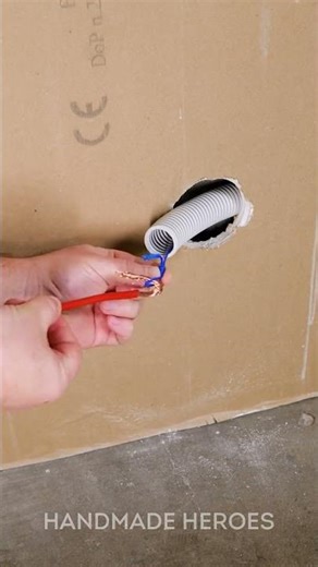 Fast cable pulling method using a vacuum cleaner⚡️