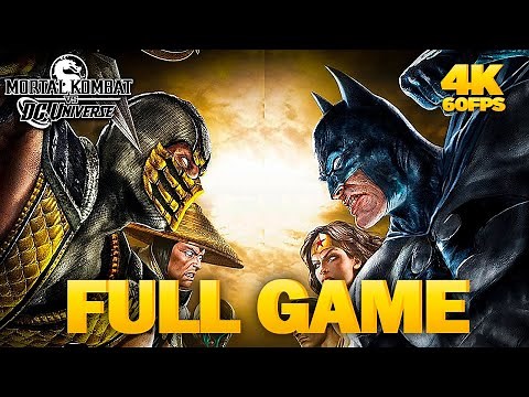 Mortal Kombat vs. DC Universe Full Game Walkthrough | 4K 60FPS ULTRA HD