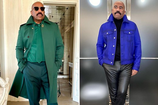Inside Steve Harvey's fashion glow-up: from drab TV dad to style icon