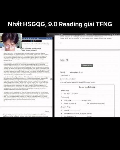 IELTS Reading: Chiến lược hoàn thành phần Reading cùng Nguyên